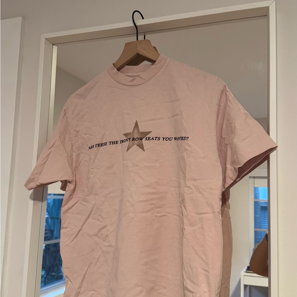 Travis Scott Utopia Circus Maximus Pink Star Tee